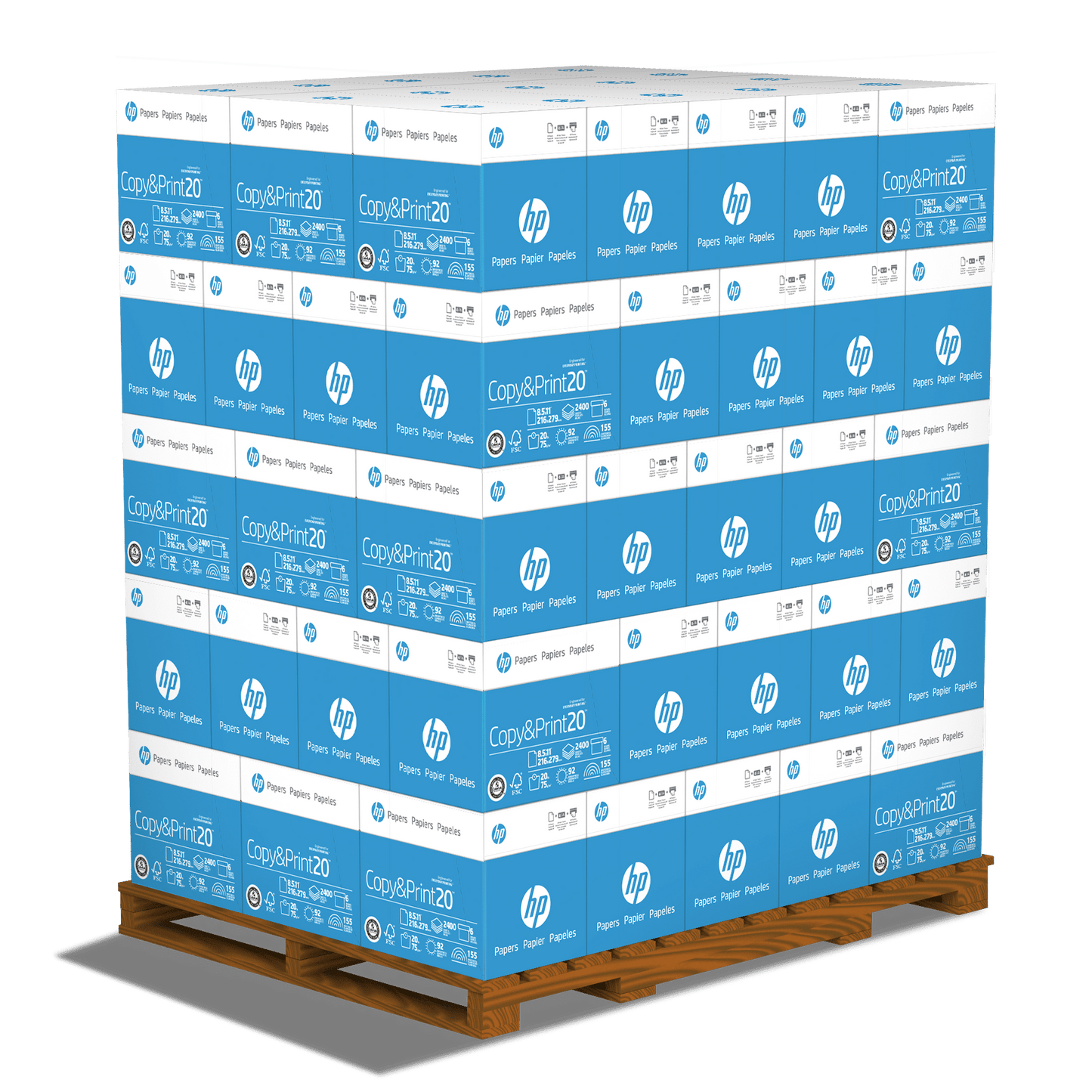 Pallet HP 80 boxes