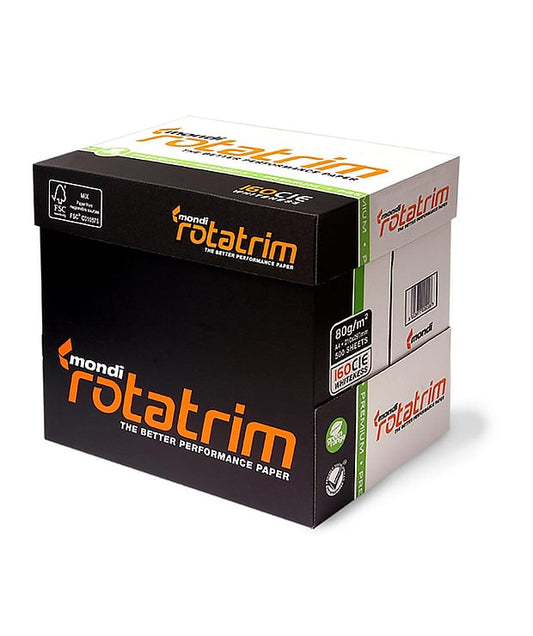 5 Reams Rotatrim A4 Photocopy Paper Box