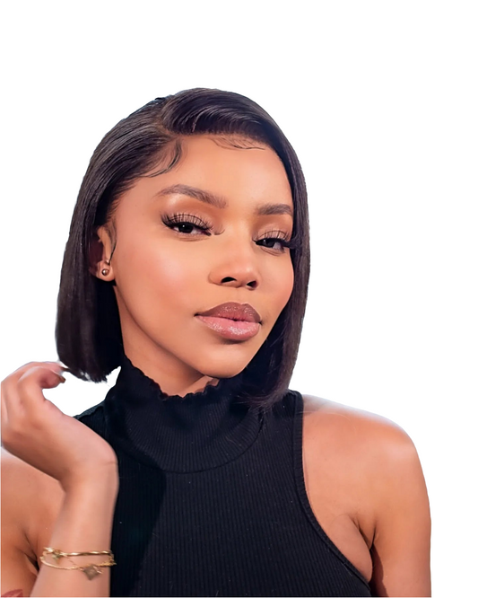 Straight bob  lace 13x4  full frontal bob wig